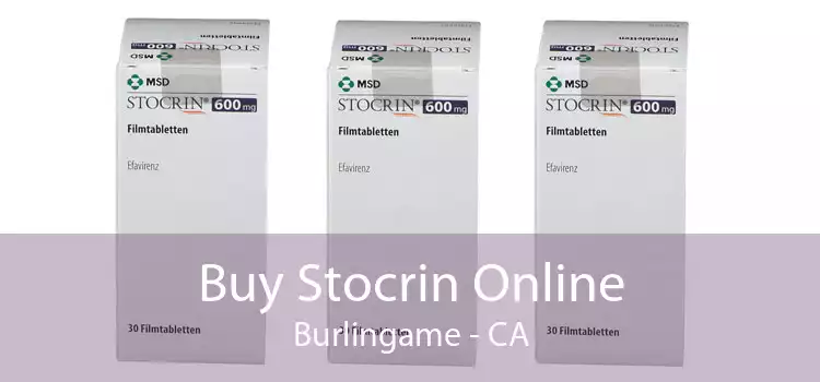 Buy Stocrin Online Burlingame - CA