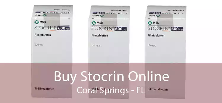 Buy Stocrin Online Coral Springs - FL